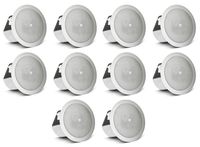 (10) JBL Control 12C/T 3" 15w 70v in-Ceiling Speakers for Restaurant/Bar/Cafe