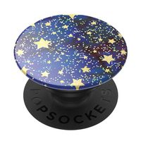 PopSockets PopGrip: Swappable Grip for Phones & Tablets - Glitter Starry Dreams Navy