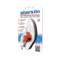 Vdera SF-P-6-AMZ Sharkfin Orange Self-Molding Earplug