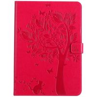 Bear Village iPad Air 2 (9.7 Inch) Case, Leather Magnetic Case, Fullbody Protective Cover with Stand Function for Apple iPad Air 2 (9.7 Inch), Red