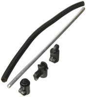 RAM MOUNTS (RAM-B-316-18-TRA1-NB Transducer Arm Mount with 18" Rigid Aluminum Rod and Open Single Socket: Compatible with All 1" Ball Base