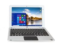 Bit W10046APS CORE+ Windows 10 Detachable PC, Cherry Trail CPU, 4GB RAM 64GB Storage, HD Touchscreen, 10.1", Silver