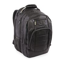 Perry Ellis M200 Business Laptop Backpack, Black
