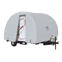 Classic Accessories PermaPro Heavy Duty R-Pod Travel Trailer Cover, Model 2, Grey (Limited