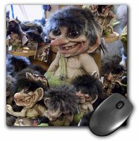 3dRose LLC 8 x 8 x 0.25 Norway Honningsvag North Cape Trolls Cindy Miller Hopkins Mouse Pad (mp_82358_1)