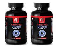 Supplements for Eye Health - Maximum Vision Support - l-Taurine Supplement - 2 Bottle 120 Capsules