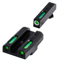 TRUGLO TFX Tritium and Fiber-Optic Xtreme Handgun Sights for Glock Pistols, Glock 42, 43