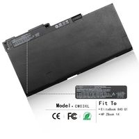 ZWXJ Laptop Battery CM03XL (11.1V 50Wh) for HP EliteBook 840 845 850 855 740 745 750 755 G1 G2 Series HSTNN-IB4R HSTNN-LB4R E7U24AA HP ZBook 14 G2 CM03050XL CO06 CO06XL CMO3 CMO3XL 717376-001