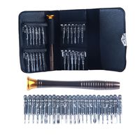 Leegoal 25 in 1 Repair opening Tool Kit Pentalobe Torx Phillips Screwdriver for Cell Phone , Mobile Phone, iPhone 5, 5s , 5c, 4, 4s 4G, Samsung, HTC, Nokia, Laptop , Macbook , Macbook Pro , Tablet , iPad