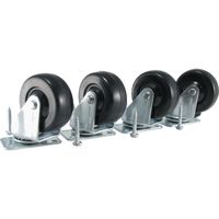 Ernie Ball Amp Casters Standard Plate Mount, Set of 4