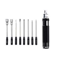 FPVDrone 8 in 1 Screwdrivers Set Hex Socket RC Tools Kit for RC Car Truck Crawler Helicopter Drone Boat