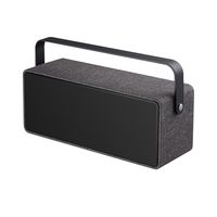 KeeNetic Keneetic BS503B Portable Stereo Wireless speaker with fabric wrap, alumiumn handle (