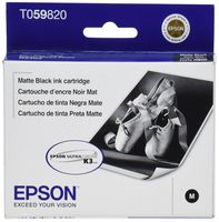 EPSON T059820 Matte Black Ink Cartridge - Stylus Photo R2400
