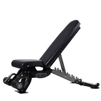 REP FITNESS Adjustable Bench - AB-3000 FID - 1,000 lb Rated - Flat/Incline/Decline (Metallic Blk)