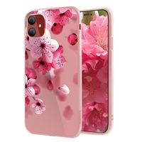 Savourio iPhone 11 Pro Case, HD Clear Ultra Slim Fit Soft TPU Protective Clear Case Shock-Absorption Anti-Scratch Compatible Cover Cases for iPhone 11 5.7 inch [2019] [Sakura Pink]