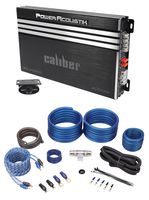 Power Acoustik RE1-3000D 3000 Watt Mono Amplifier Car Stereo Amp+Wire Kit