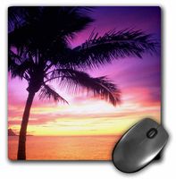 3dRose LLC 8 x 8 x 0.25 Inches Sunset Hanalei Kauai Hawaii USA Douglas Peebles Mouse Pad (mp_89693_1)