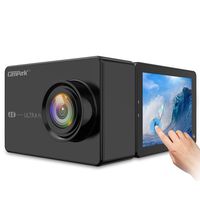 Campark 4K Action Camera 16MP WiFi Sports Cam,2.26 Inch Touch Screen,170° Wide Angle Lens with 2 Batteries and Mounting Accessory Kits