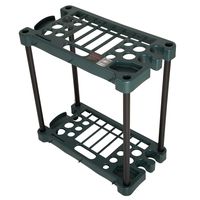 Stalwart Compact Garden Fits Over 30 Tools Storage Rack