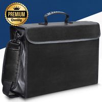 2020 Upgraded 17"x12"x5.5" Fireproof Document Bag up to 2100F - X Large & Durable Protected w/Zipper and Strong Velcro Fireproof Bag - Easy to Store and Carry Document Holder - Fireproof Money Bags