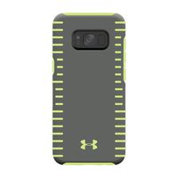 Under Armour UA Protect Grip Case for Samsung Galaxy S8 - Graphite/Quirky Lime (Renewed)