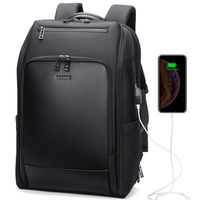 Professional Laptop Backpack Anti Theft TSA Friendly Carry on Travel Backpack for Men with USB Large Business College Computer Weekender Backpack School Bag Fit 15.6 Inch Laptop