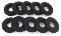 Ear Cushions Foam Doughnut Replacement for Plantronics Supra Plus Encore and Most Standard Size Office Telephone Headsets H251 H251N H261 H261N H351 H351N H361 H361N (10 Pack)