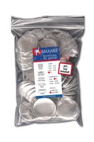 50 Buttons to Cover - Made in USA - Self Cover Buttons with flat backs size 75 with Tool