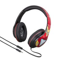 Marvel Over The Ear Wired Headphones with Built in Microphone Quality Sound from The Makers of iHome (Avengers Infinity War)