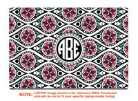 decalrus - Protective Decal for The Acer Convertible ChromeBook 11 R11- CB5-132T / R11-C738T (11.6" Screen) Laptop with Customized Monogram ACchromebookR11-Monogram15