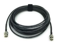 AV-Cables 12G 4K HD SDI BNC - BNC Cable Belden 4855R Mini RG59 (1.5ft, Black)