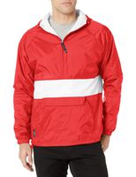 Charles River Apparel The Classic Collection Classic CRS Striped Nylon Pullover Jacket from