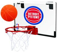 Rawlings NBA Detroit Pistons 00664200111NBA Game On Polycarbonate Hoop Set (All Team Options), Blue, Youth