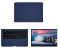decalrus - Protective Decal for Asus ZenBook 13 UX331UN (13.3" Screen) Laptop Blue Carbon Fiber Skin case Cover wrap CFasusZenbk13_UX331Blue