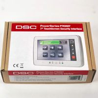 DSC PTK5507 PowerSeries TouchScreen Security Interface, 7 Inch display