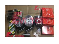For KOMATSU excavator 3TNV72 3TNE72 3TNA72 head gasket + piston+ ring + bearing