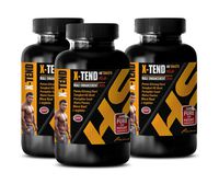 Male Enhancing Supplement - X-TEND - Male Enhancement Pills - l-arginine Supplements - 3 Bottles 180 Tablets