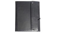 Allegory Padfolio - Handcrafted Leather Portfolio and Tablet Case (Charcoal)