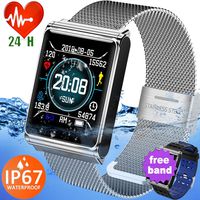 Smart Watch for Men, Waterproof Smart Fitness Watch Activity Tracker with Heart Rate Blood Pressure Monitor Sport Wrist Watch Step,Calorie, Sleep Monitor iOS Android Valentine's Day Birthday Gifts