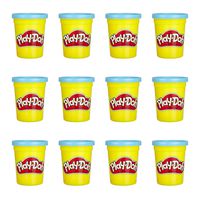 Play-Doh Bulk 12-Pack of Blue Non-Toxic Modeling Compound, 4-Ounce Cans