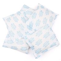 Silica Gel Packets, 120 Gram, Pack of 6, Desiccant Dehumidifier, Safe Odorless Non-Toxic Moisture Absorbing Drying Bulk for Gun Storage
