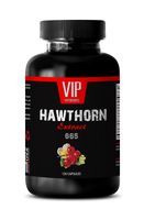 antioxidant Supplement - Hawthorn Extract 665MG - Natural Health Support - with GARLC and Cayenne - Premium - Cayenne Pepper Capsules - 1 Bottle (120 Capsules)