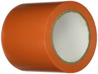 Brady 102835,  B726 Aisle Marking Tape 4" Orange, 4" Width, Orange (1 per Order)