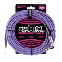 Ernie Ball Instrument Cable, Purple, 25 ft