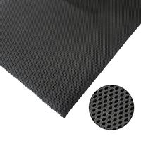 ZUINIUBI Speaker Cloth Stereo Grill Mesh Fabric Black