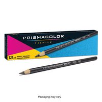 Prismacolor Ebony Graphite Drawing Pencils, Black,12-Count