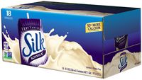 Silk Very Vanilla Soymilk Natural, 8 Fl. Oz (Pack of 18)