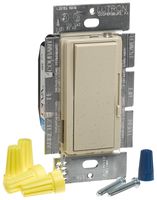 Lutron DVSC-603P-ST Diva 600W 3-Way Dimmer Stone