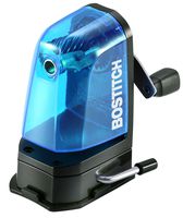 Bostitch Multi-Mount Manual Pencil Sharpener, Vacuum Mount or Screw Mount, Blue (MPS2-BLUE)
