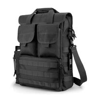 Tactical Briefcase Military Laptop Messenger Bag Shoulder Bag Handbag for Men